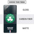 NBA Boston Celtics Black Secondary Logo Galaxy Note20 5G Skin
